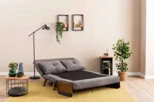 Dvojmiestna rozkladacia pohovka Cosmo 2-Seater - Grey
