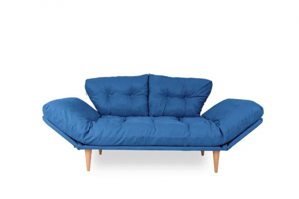 Trojmiestna rozkladacia pohovka Nina Daybed - Parliament Blue GR108