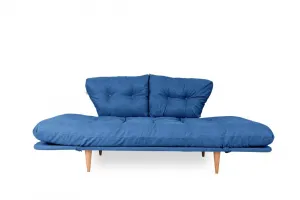 Trojmiestna rozkladacia pohovka Nina Daybed - Parliament Blue GR108
