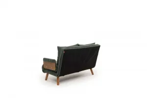 Dvojmiestna rozkladacia pohovka Cosmo 2-Seater - Green