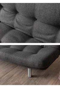 Trojmiestna rozkladacia pohovka Misa Small Sofabed - Dark Grey