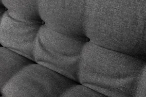 Trojmiestna rozkladacia pohovka Misa Small Sofabed - Dark Grey