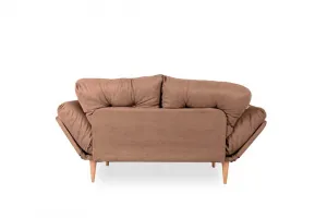 Trojmiestna rozkladacia pohovka Nina Daybed - Light Brown GR102
