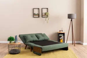 Dvojmiestna rozkladacia pohovka Cosmo 2-Seater - Green