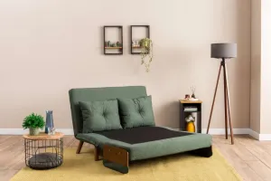 Dvojmiestna rozkladacia pohovka Cosmo 2-Seater - Green