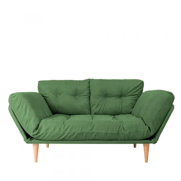Trojmiestna rozkladacia pohovka Nina Daybed - Green GR106