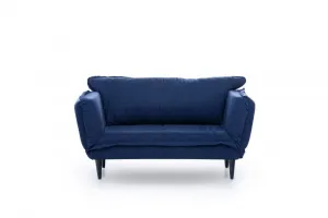 Dvojmiestna rozkladacia pohovka Vino Daybed - Navy Blue \GR125\01