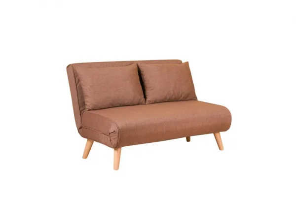 Dvojmiestna rozkladacia pohovka Folde 2-Seater - Brown