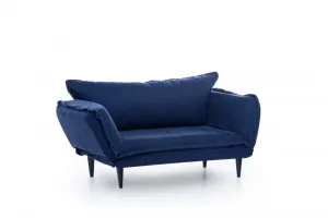 Dvojmiestna rozkladacia pohovka Vino Daybed - Navy Blue \GR125\01