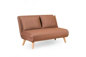 Dvojmiestna rozkladacia pohovka Folde 2-Seater - Brown