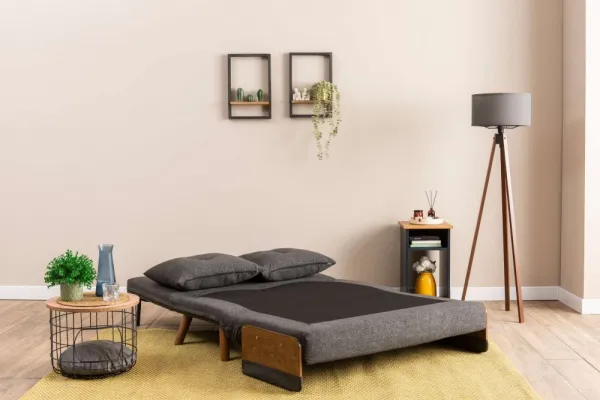 Dvojmiestna rozkladacia pohovka Cosmo 2-Seater - Dark Grey