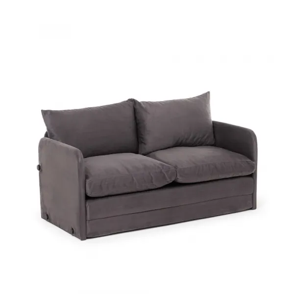 Dvojmiestna rozkladacia pohovka Saga 2-Seater - Grey