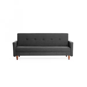 Trojmiestna rozkladacia pohovka Hiko - Dark Grey