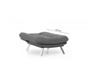 Kreslo / Jednomiestna pohovka Misa Solo - Grey