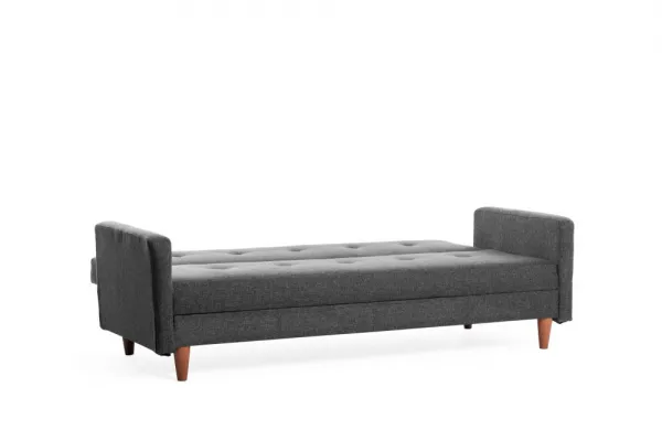 Trojmiestna rozkladacia pohovka Hiko - Dark Grey