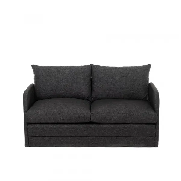 Dvojmiestna rozkladacia pohovka Saga 2-Seater - Dark Grey