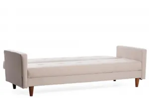Trojmiestna rozkladacia pohovka Hiko - Cream