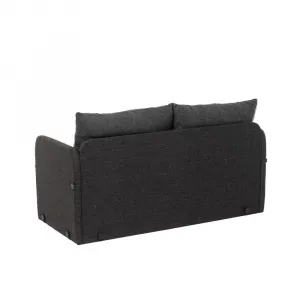 Dvojmiestna rozkladacia pohovka Saga 2-Seater - Dark Grey