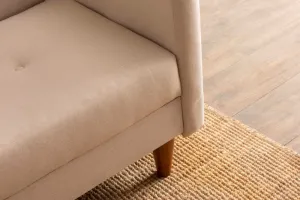 Trojmiestna rozkladacia pohovka Hiko - Cream
