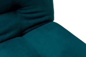 Trojmiestna rozkladacia pohovka Misa Small Sofabed - Petrol Green