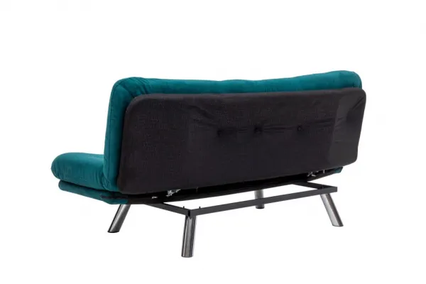 Trojmiestna rozkladacia pohovka Misa Small Sofabed - Petrol Green
