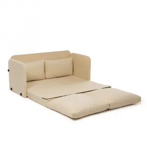 Dvojmiestna rozkladacia pohovka Saga XL 2-Seater - Cream