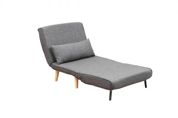 Rozkladacie kreslo Folde Single - Dark Grey