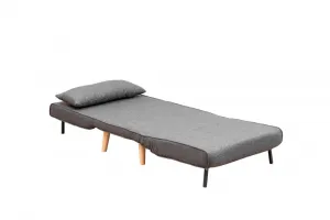 Rozkladacie kreslo Folde Single - Dark Grey