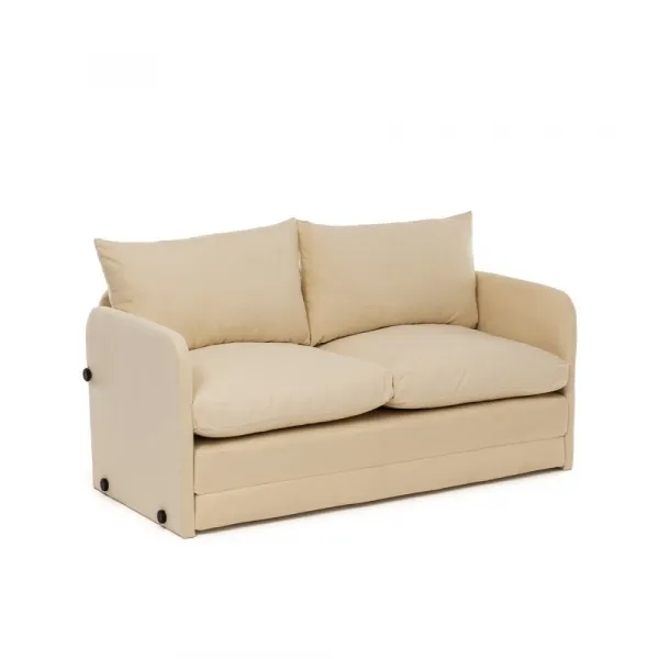 Dvojmiestna rozkladacia pohovka Saga XL 2-Seater - Cream
