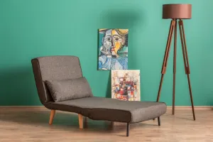 Rozkladacie kreslo Folde Single - Dark Grey