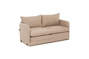Dvojmiestna rozkladacia pohovka Saga XL 2-Seater - Beige