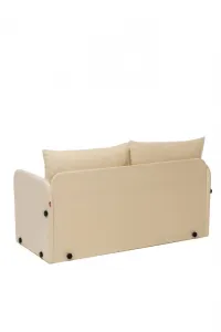 Dvojmiestna rozkladacia pohovka Saga 2-Seater - Cream