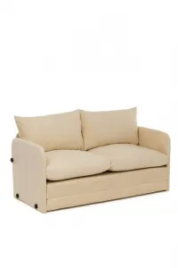 Dvojmiestna rozkladacia pohovka Saga 2-Seater - Cream