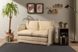 Dvojmiestna rozkladacia pohovka Saga 2-Seater - Cream