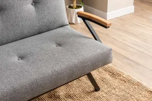 Trojmiestna rozkladacia pohovka Zven - Light Grey