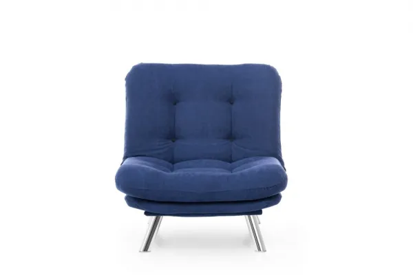 Kreslo / Jednomiestna pohovka Misa Solo - Navy Blue