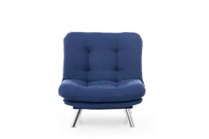 Kreslo / Jednomiestna pohovka Misa Solo - Navy Blue