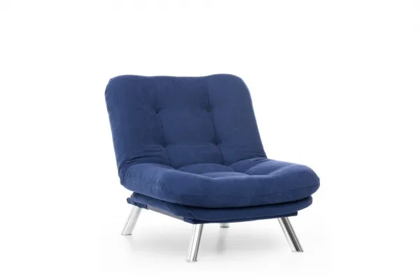 Kreslo / Jednomiestna pohovka Misa Solo - Navy Blue