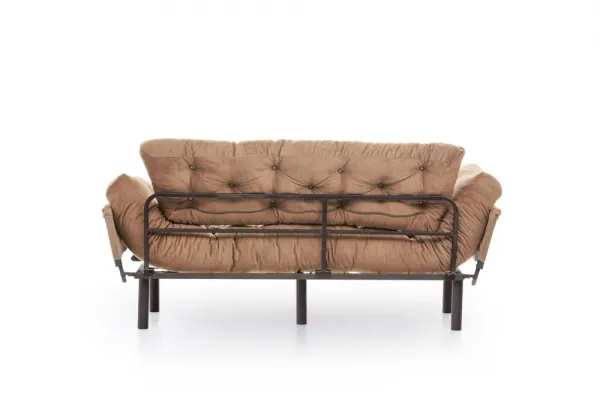 Trojmiestna rozkladacia pohovka Nitta Triple - Light Brown