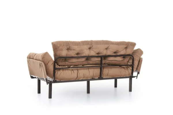 Trojmiestna rozkladacia pohovka Nitta Triple - Light Brown