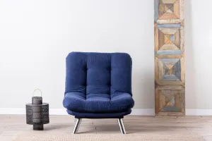 Kreslo / Jednomiestna pohovka Misa Solo - Navy Blue