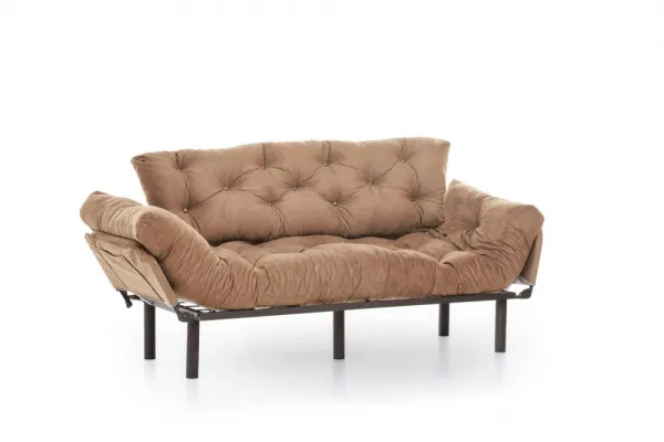 Trojmiestna rozkladacia pohovka Nitta Triple - Light Brown