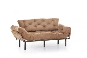 Trojmiestna rozkladacia pohovka Nitta Triple - Light Brown