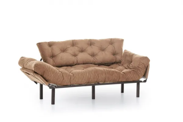 Trojmiestna rozkladacia pohovka Nitta Triple - Light Brown