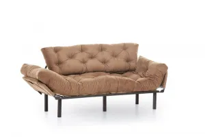 Trojmiestna rozkladacia pohovka Nitta Triple - Light Brown