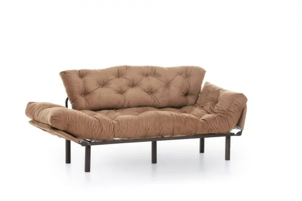 Trojmiestna rozkladacia pohovka Nitta Triple - Light Brown