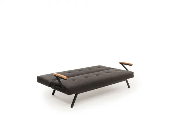Trojmiestna rozkladacia pohovka Zven - Dark Grey