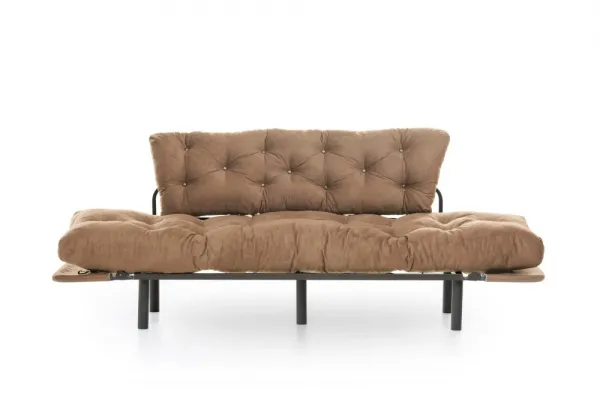 Trojmiestna rozkladacia pohovka Nitta Triple - Light Brown