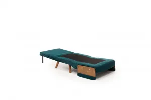 Rozkladacie kreslo Cosmo Single - Petrol Green