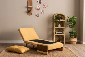 Rozkladacie kreslo Cosmo Single - Mustard